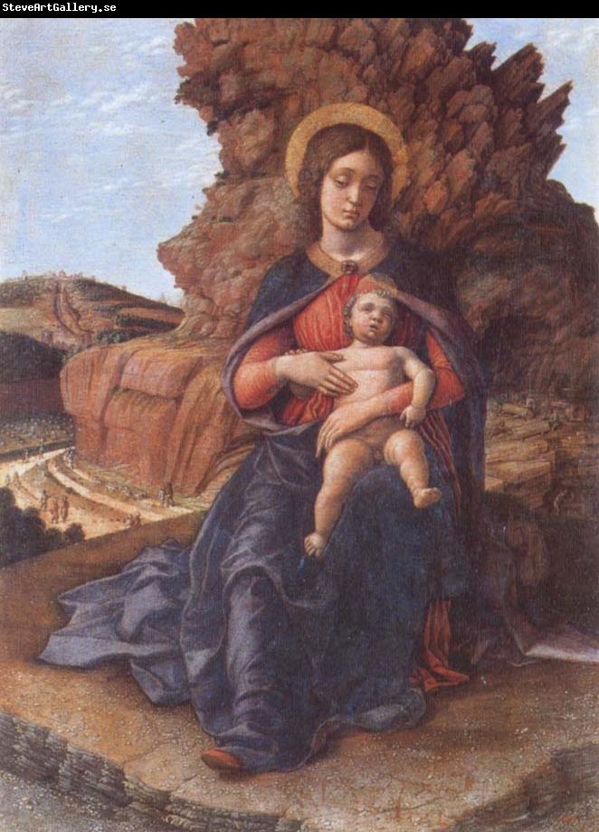 Andrea Mantegna Madonna and child